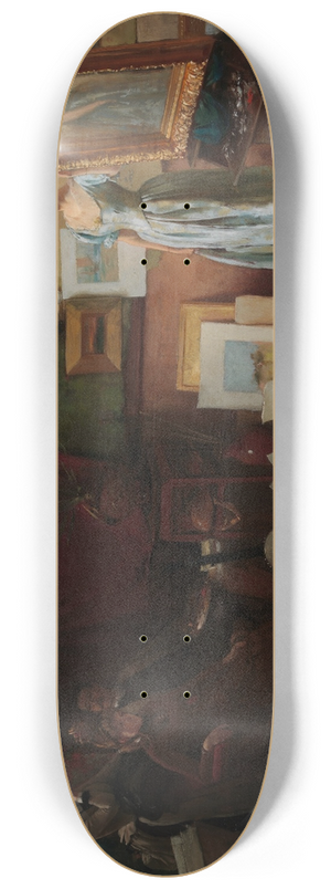 Charles Courtney Curran - Fair Critics 8.25 inch art skate deck