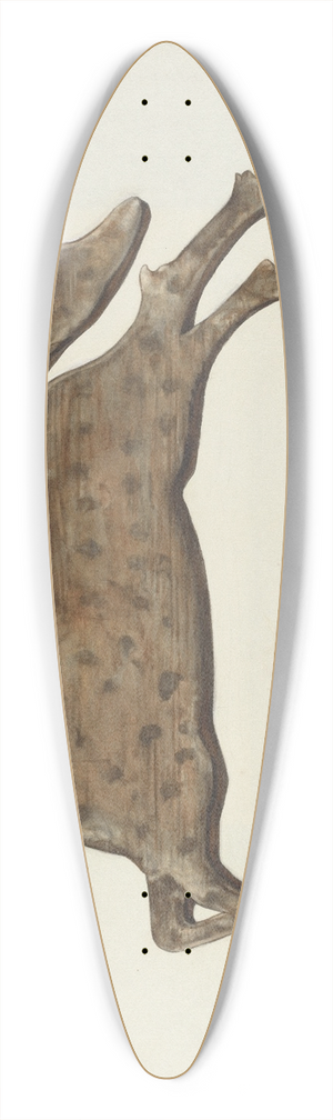 Helen D. Bashian - Weather Vane 39.3 inch art pintail longboard deck