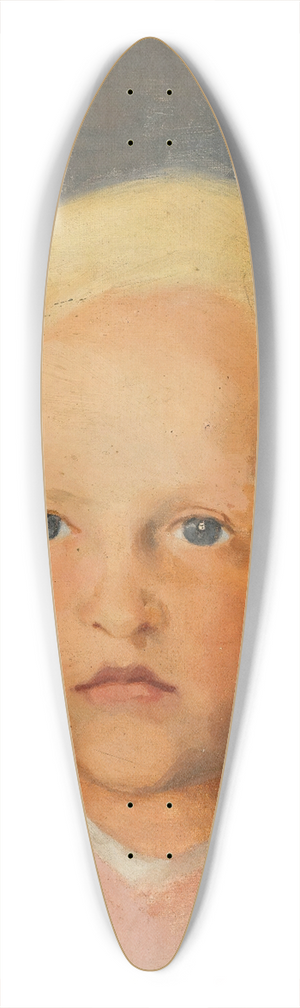 Helene Schjerfbeck - Flaxen-haired boy 39.3 inch art pintail longboard deck