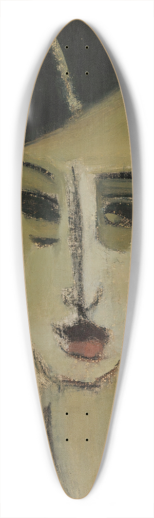 Helene Schjerfbeck - Gta 39.3 inch art pintail longboard deck