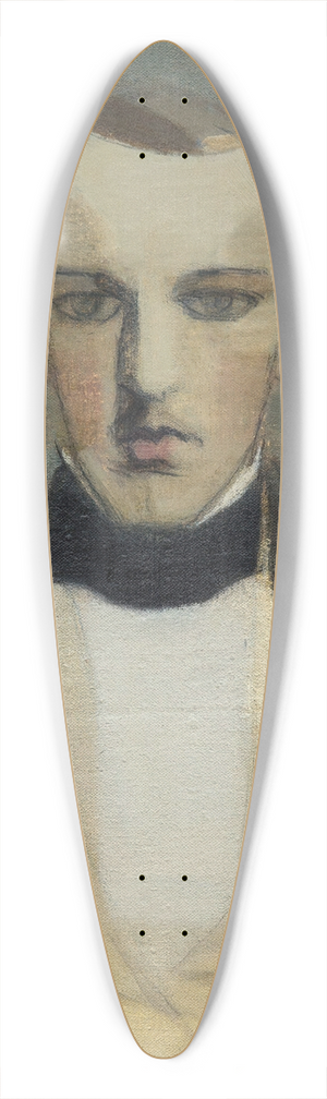Helene Schjerfbeck - Myfather 39.3 inch art pintail longboard deck Helene Schjerfbeck - Myfather 39.3 inch art pintail longboard deck
