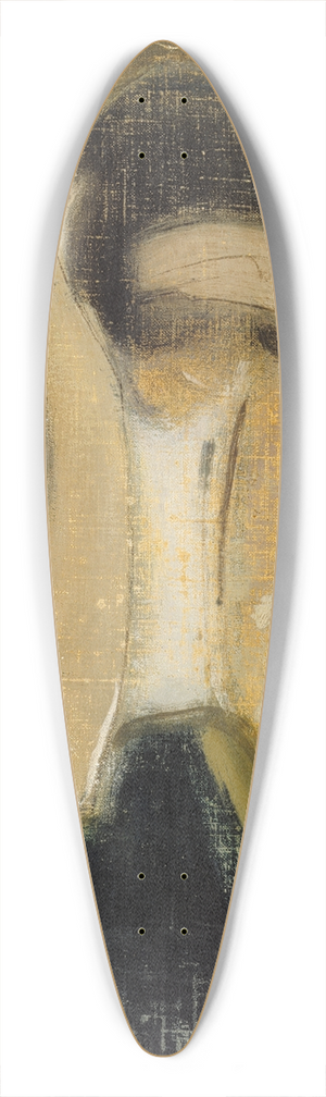 Helene Schjerfbeck - The Gipsy Woman 39.3 inch art pintail longboard deck
