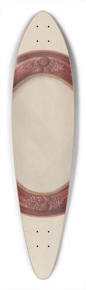 Helen McCollum - Elliptical Picture Frame 39.3 inch art pintail longboard deck