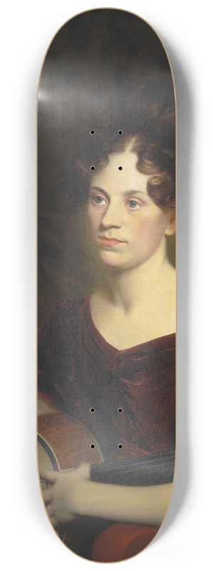 Charles Cromwell Ingham - Cora Livingston 8.25 inch art skate deck Charles Cromwell Ingham - Cora Livingston 8.25 inch art skate deck