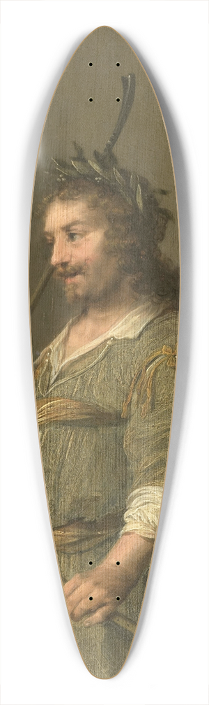 Hendrik Gerritsz Pot - Portrait of a Man dressed as a Shepherd 39.3 inch art pintail longboard deck