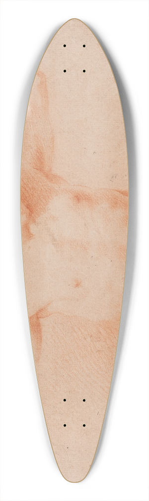 Hendrik Krock - Korsfstet rver 39.3 inch art pintail longboard deck