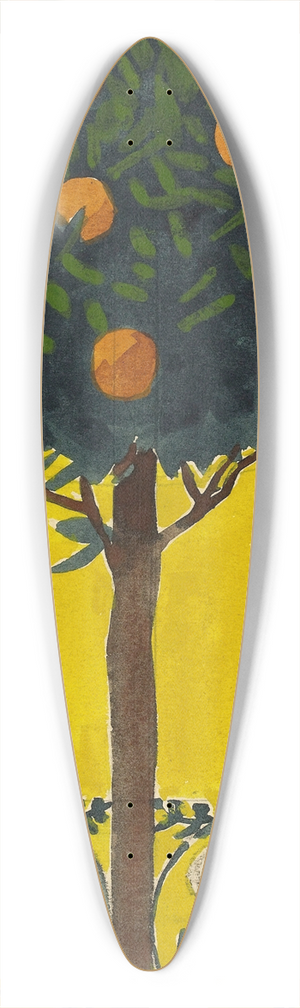 Henri Bellery-Desfontaines - Fragment de la maquette pour la dcoration du thtre des auteurs gais, exposition universelle 39.3 inch art pintail longboard deck