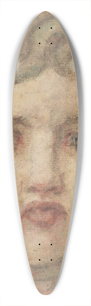 Henri Cros - Medusas Head 39.3 inch art pintail longboard deck