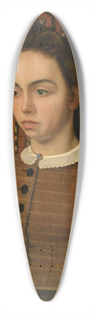 Henri de Braekeleer - Hlne De Braekeleer, the Painters Sister 39.3 inch art pintail longboard deck