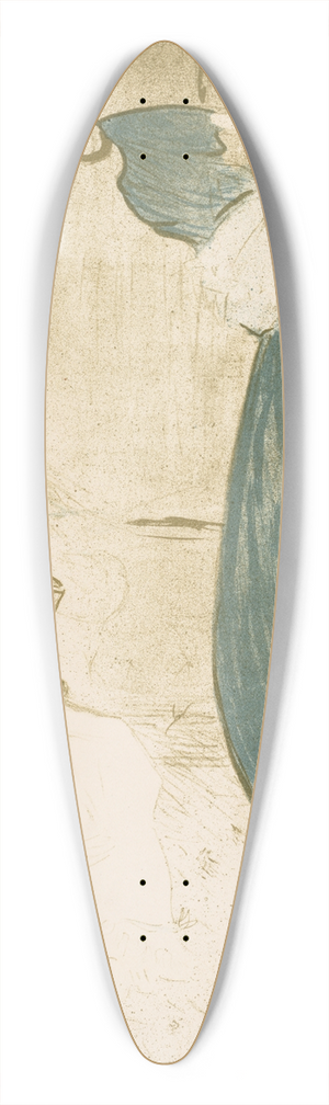 Henri de Toulouse-Lautrec - Elles 39.3 inch art pintail longboard deck