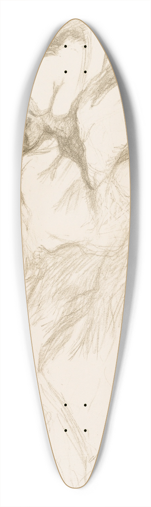 Henri de Toulouse-Lautrec - Elles: Woman Sleeping 39.3 inch art pintail longboard deck