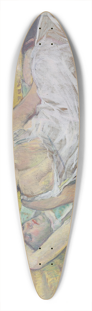 Henri de Toulouse-Lautrec - Labandon (Les deux amies) 39.3 inch art pintail longboard deck