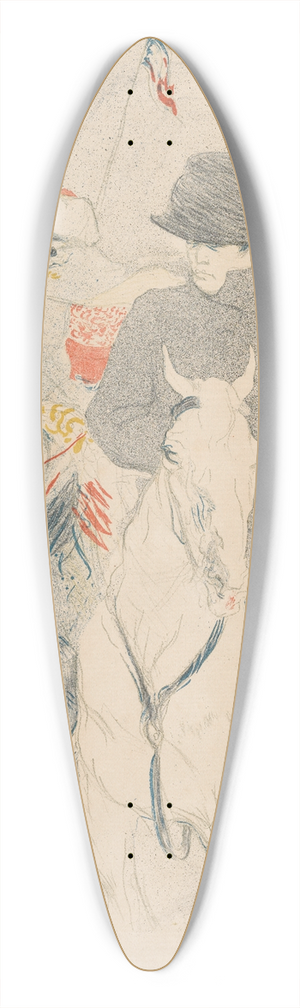 Henri de Toulouse-Lautrec - Napoleon 39.3 inch art pintail longboard deck