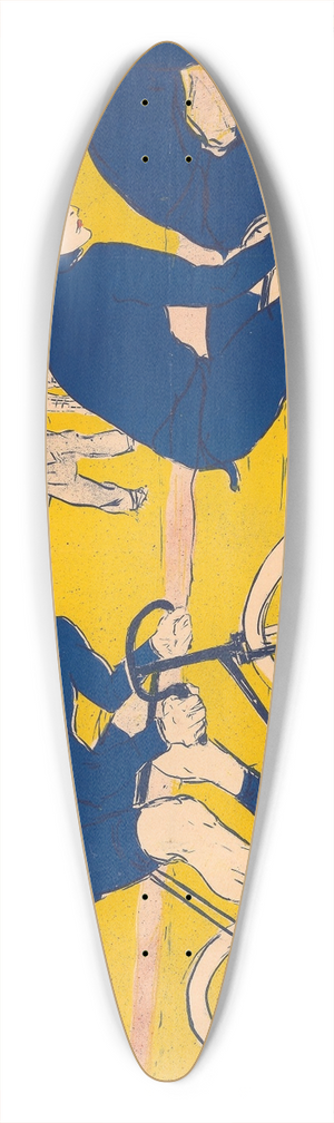 Henri de Toulouse-Lautrec - The Simpson 39.3 inch art pintail longboard deck