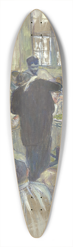 Henri de Toulouse-Lautrec - Une opration par le Docteur Pan  lHpital International 39.3 inch art pintail longboard deck
