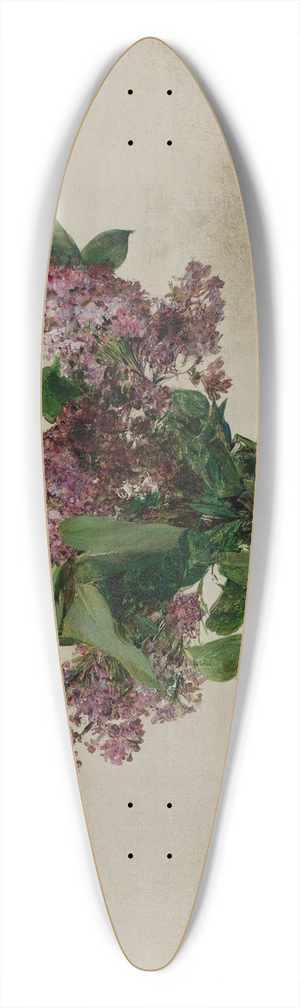 Henri Fantin-Latour - Lilas 39.3 inch art pintail longboard deck