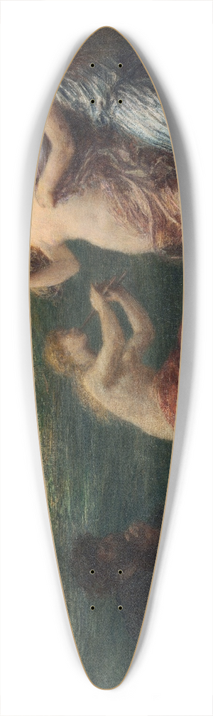 Henri Fantin-Latour - Tannhuser 39.3 inch art pintail longboard deck