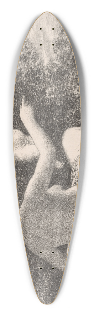 Henri Fantin-Latour - Venus and Cupid 39.3 inch art pintail longboard deck