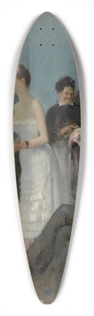 Henri Gervex - Nana 39.3 inch art pintail longboard deck