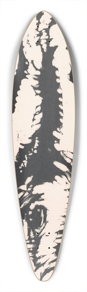 Henri Jonas - Liggende, naakte vrouw 39.3 inch art pintail longboard deck