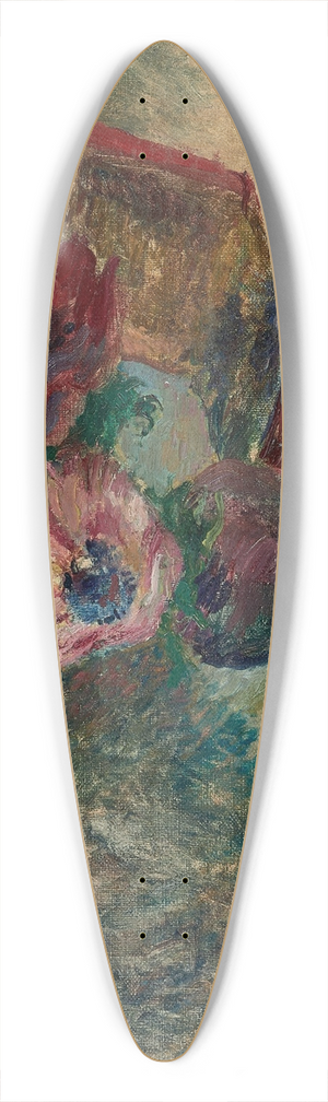 Henri Lebasque - Bouquet danmones 39.3 inch art pintail longboard deck