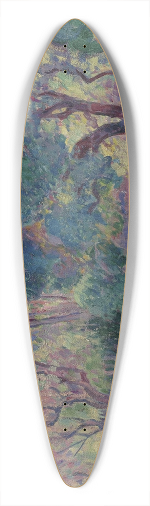 Henri Lebasque - Le Repos sous les arbres 39.3 inch art pintail longboard deck