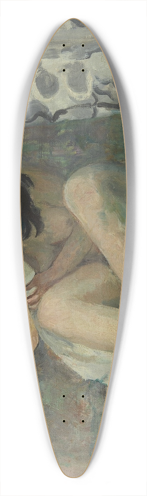 Henri Lebasque - Nu au tapis vert (Kiki) 39.3 inch art pintail longboard deck