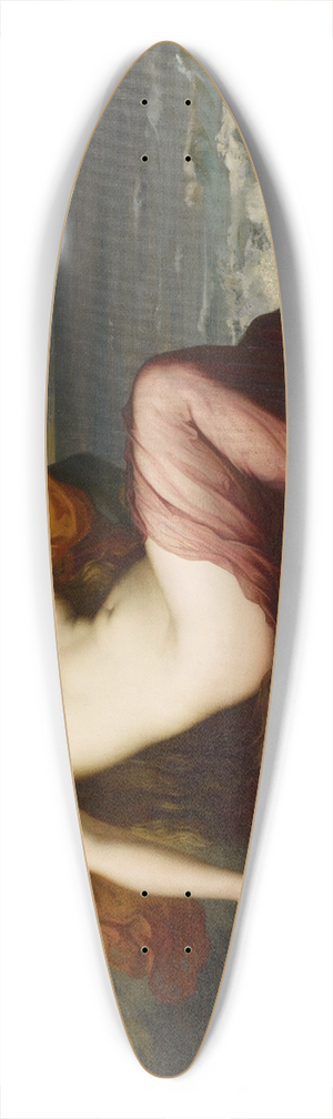 Henri Lehmann - Calypso 39.3 inch art pintail longboard deck