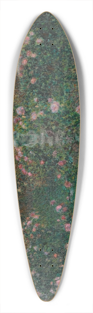 Henri Le Sidaner - Le Pavillon, Gerberoy 39.3 inch art pintail longboard deck