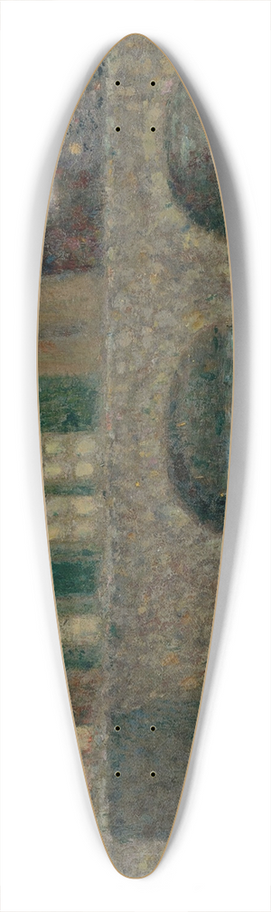 Henri Le Sidaner - Le Pont 39.3 inch art pintail longboard deck