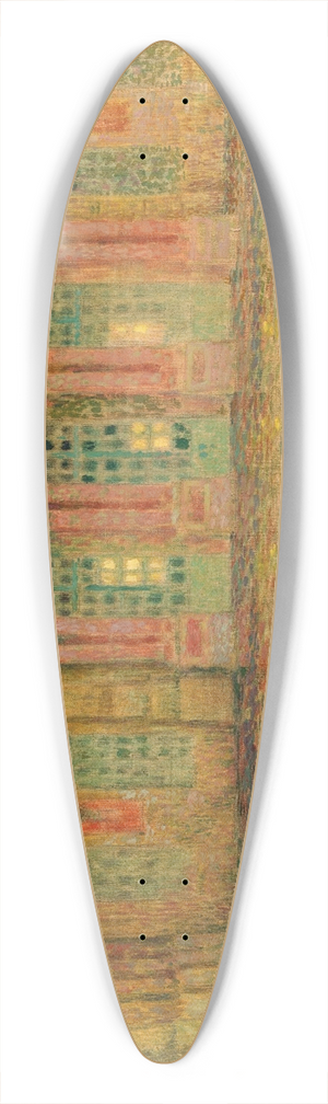 Henri Le Sidaner - Versailles; Cour dHonneur 39.3 inch art pintail longboard deck