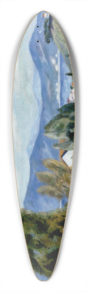 Henri Manguin - Saint Tropez vu de la Maison de Vildrac 39.3 inch art pintail longboard deck