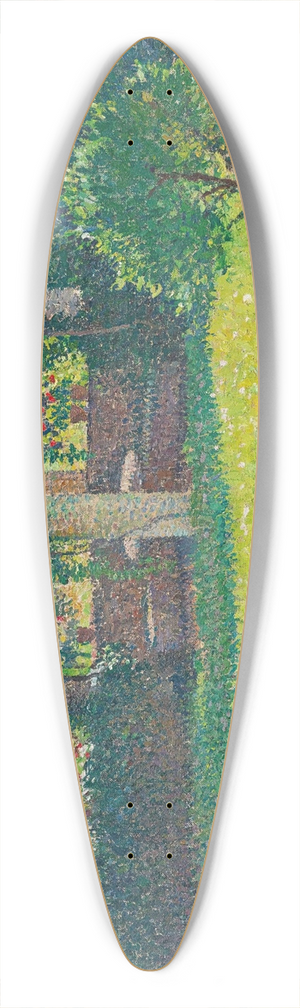 Henri Martin - Bassin Et Tonnelle Sud-Ouest Du Parc De Marquayrol 39.3 inch art pintail longboard deck Henri Martin - Bassin Et Tonnelle Sud-Ouest Du Parc De Marquayrol 39.3 inch art pintail longboard deck