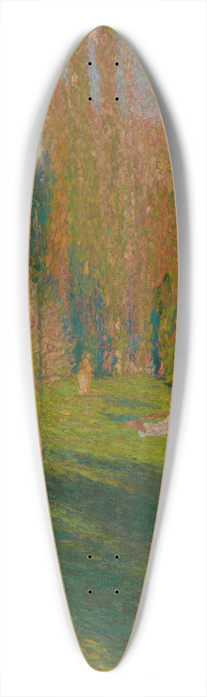 Henri Martin - Faucheur rentrant du travail, Le Moissonneur 39.3 inch art pintail longboard deck Henri Martin - Faucheur rentrant du travail, Le Moissonneur 39.3 inch art pintail longboard deck