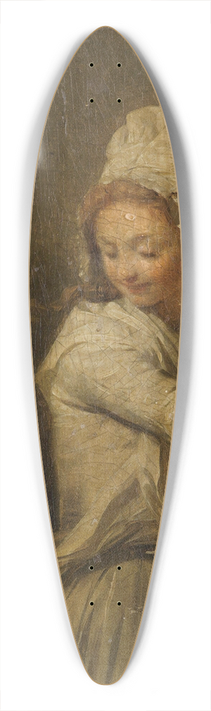 Henri-Pierre Danloux - The doll 39.3 inch art pintail longboard deck