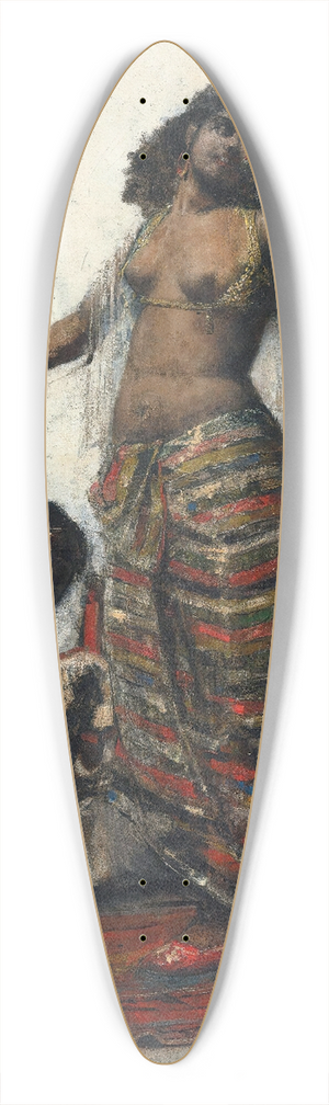Henri Regnault - The Slave Girl 39.3 inch art pintail longboard deck