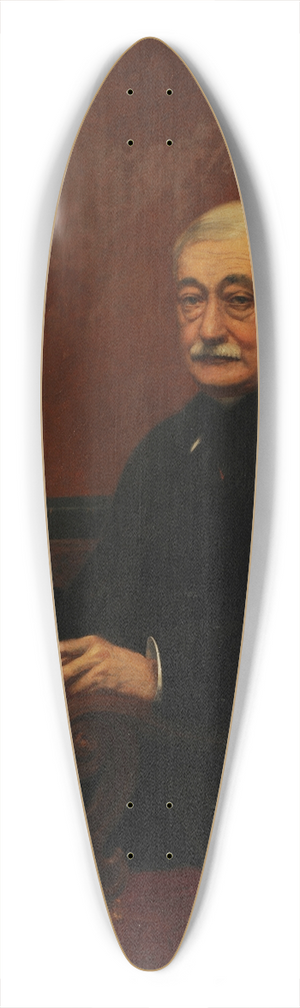 Henri Thirot - Victor Diancourt, maire de Reims, 1898 39.3 inch art pintail longboard deck