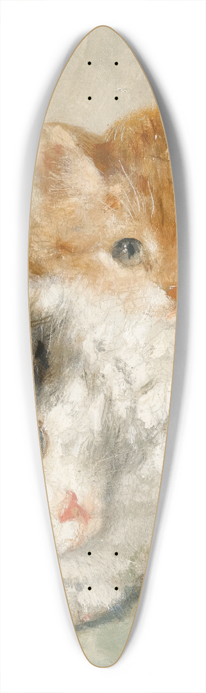 Henritte Ronner-Knip - Sleepy Kittens 39.3 inch art pintail longboard deck