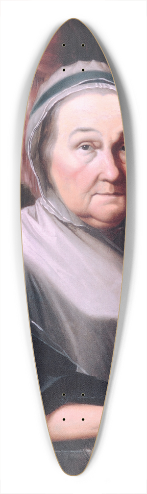 Henry Benbridge - Mrs. Benjamin Simons 39.3 inch art pintail longboard deck