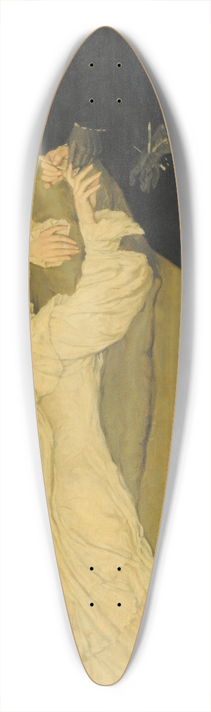 Henry Caro-Delvaille - The manicure 39.3 inch art pintail longboard deck