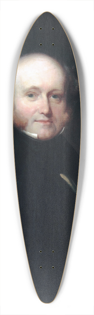 Henry Inman - Martin Van Buren 39.3 inch art pintail longboard deck