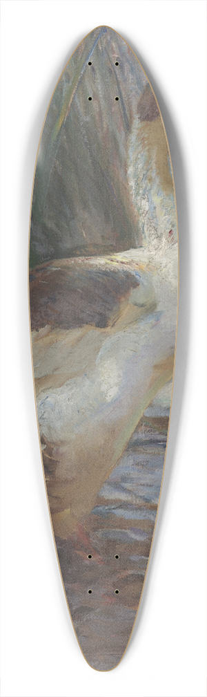 Henry Keller - Disturbed 39.3 inch art pintail longboard deck