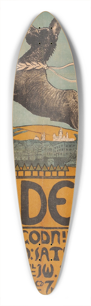 Henryk Kunzek - Abdera. Dwutygodnik artystyczno-satyryczny 39.3 inch art pintail longboard deck