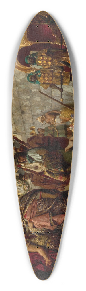 Henryk Siemiradzki - Christian Dirce 39.3 inch art pintail longboard deck