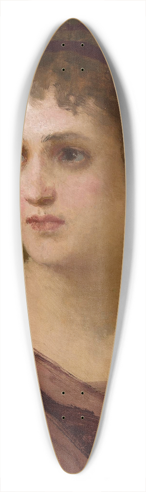 Henryk Siemiradzki - Head of a woman 39.3 inch art pintail longboard deck Henryk Siemiradzki - Head of a woman 39.3 inch art pintail longboard deck