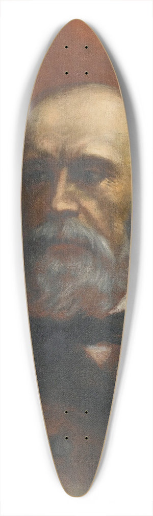 Henryk Siemiradzki - PORTRAIT OF A MAN SAID TO BE WALERJAN ZAWISZA LINKOWIEC 39.3 inch art pintail longboard deck