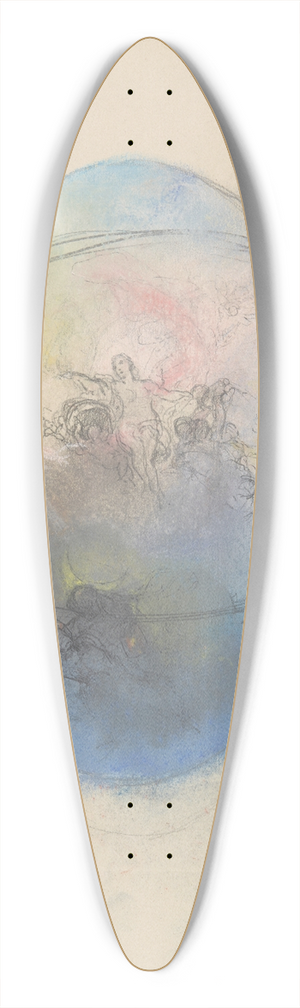 Henryk Siemiradzki - projekt plafonu Jutrzenka do paacu J. Neczajewa-Malcewa w Petersburgu 39.3 inch art pintail longboard deck
