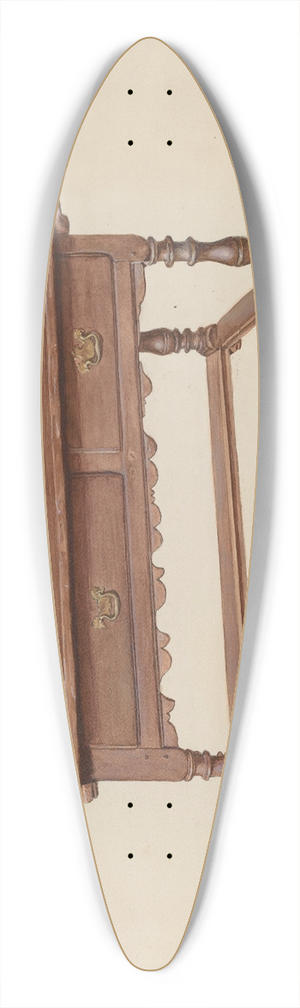 Henry Moore - Table 39.3 inch art pintail longboard deck
