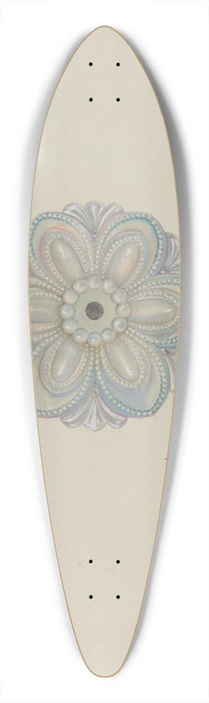 Henry Moran - Tie-back 39.3 inch art pintail longboard deck