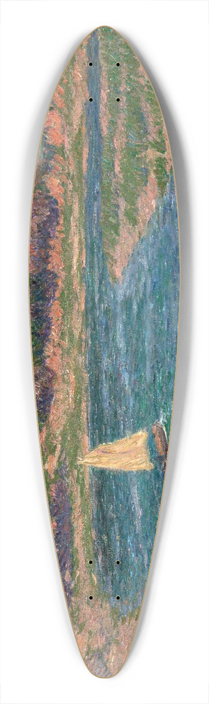 Henry Moret - Rivire de Pont Aven, Finistre 39.3 inch art pintail longboard deck